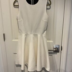 Diane von Furstenberg Black and White Colorblock Dress